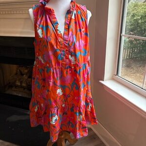 Sugarlips Vibrant Floral Midi Dress